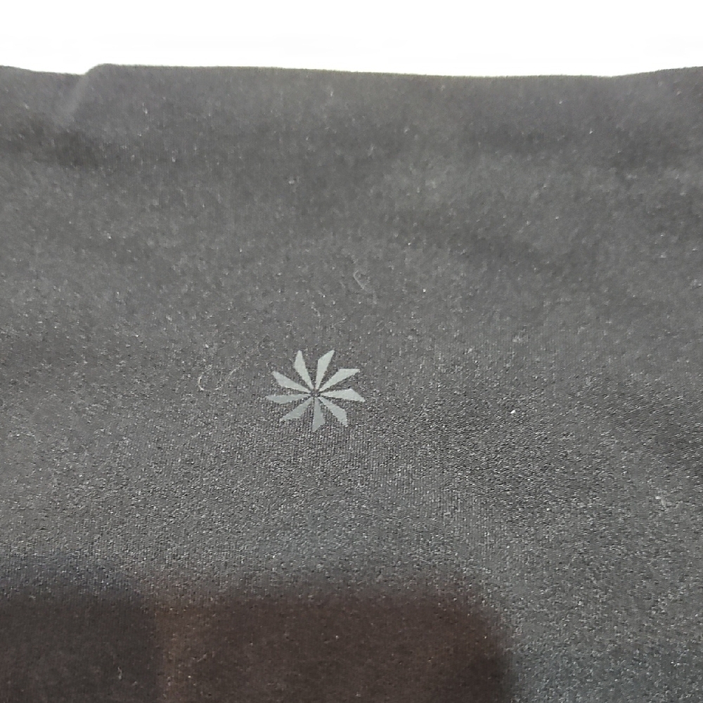 Athleta Rise Up Rib 7/8 Tight Leggings in Black - Size S - Picture 7 of 7